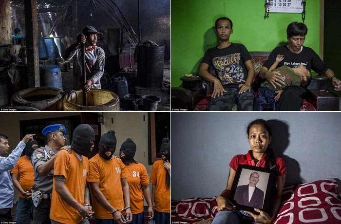 Miras Oplosan Akibatkan Kematian dan Mata Buta, Ini Buktinya...